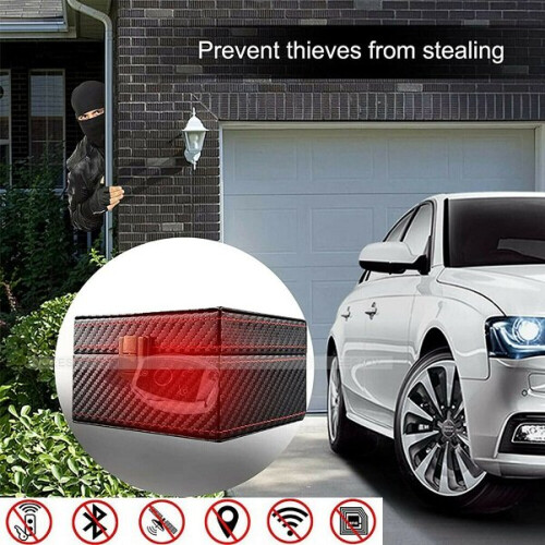 Car Key Faraday Box - RFID Signal Blocking Shielding Box Anti-Theft 1