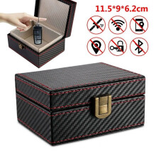 Car Key Faraday Box - RFID Signal Blocking Shielding Box Anti-Theft