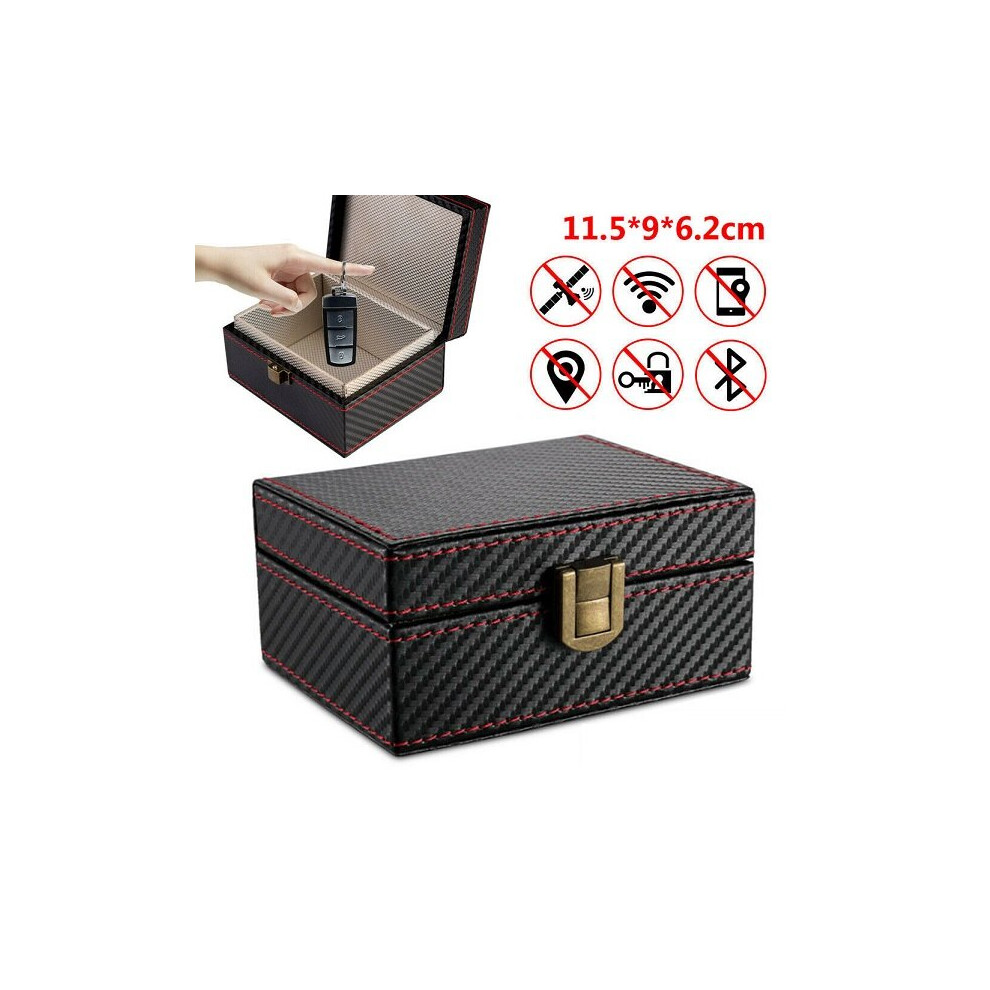 Car Key Faraday Box - Rfid Signal Blocking Shielding Box Anti-Theft 749627991055