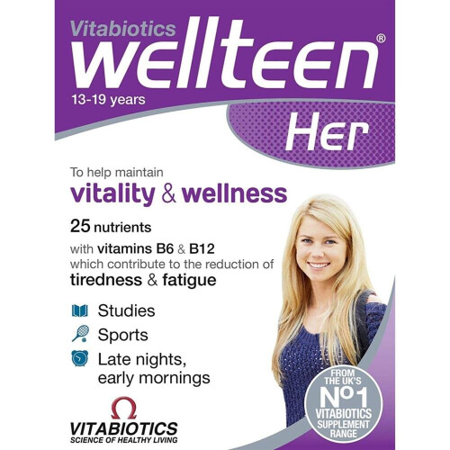 Vitabiotics Vitabiotics Wellteen Her Tablets 30's
