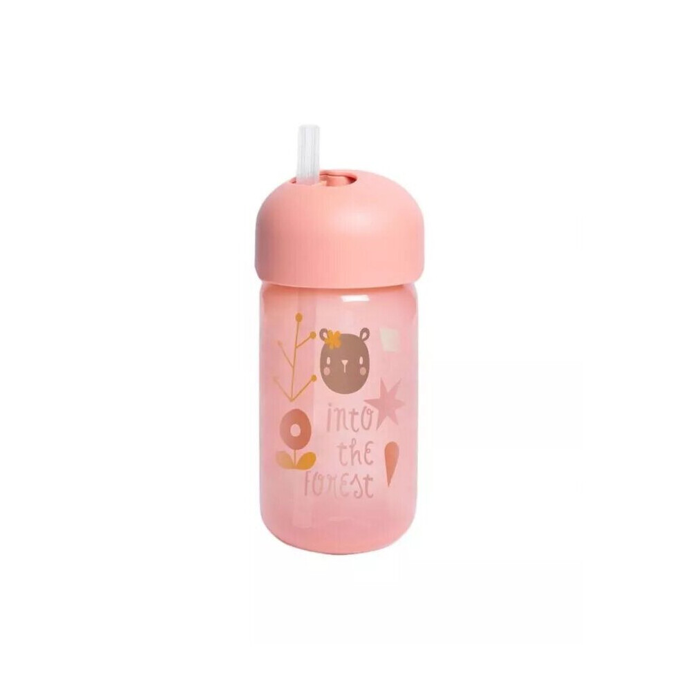 Babies Best Suavinex Straw Trainer Bottle Forest For Babies L3 Pink