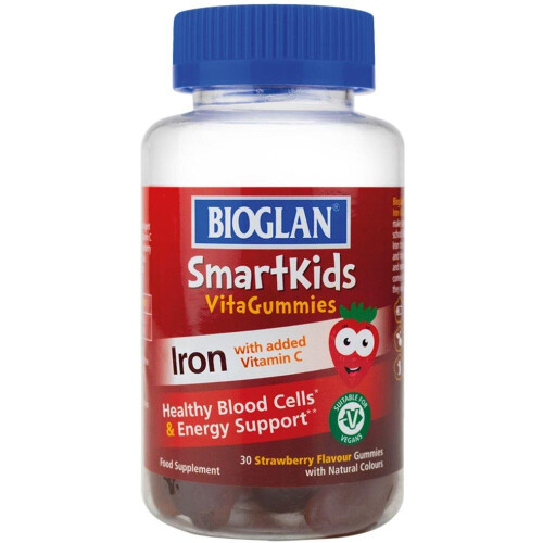 Bioglan Smartkids Iron Gummies 30's