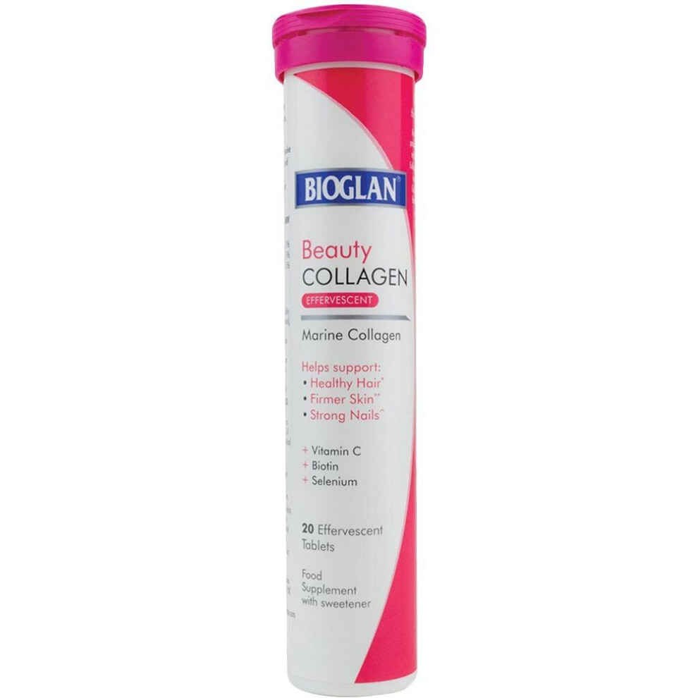 Bioglan Collagen Effervescent Tablets 20'S Size 20