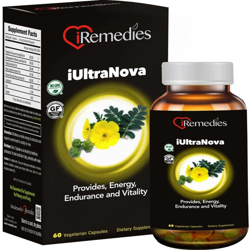 iRemedies iUltraNova 60's Vegetarian Capsules