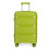 (green, 20 inch) 20/24/28 Inch PP Hard Shell Suitcase With TSA Lock 1
