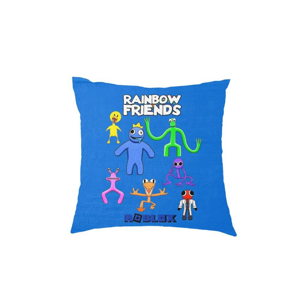 (8, polyester) Roblox Rainbow Friends Cushion Cover Pillow Cover Sofa Bed Christmas Decoration
