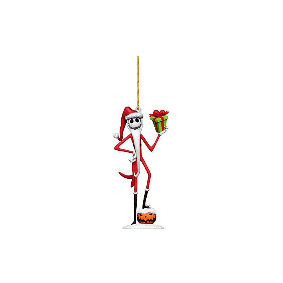 (Red) Before Nightmare The Christmas Jack Sally Xmas Tree Pendant Halloween Decoration