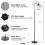 Living And Home Industrial Metal Floor Light Standing Light 7