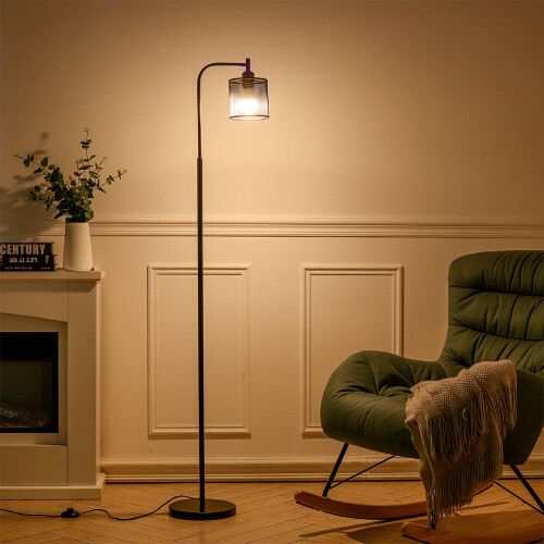 Living And Home Industrial Metal Floor Light Standing Light 2