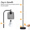 Living And Home Industrial Metal Floor Light Standing Light 8