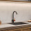 Living And Home Black Stainless Steel Side Lever Kitchen Tap Mixer Tap 2