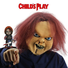 Childs Play Chucky Mask Halloween Horror Latex Headgear Cosplay Prop Kids  Adult
