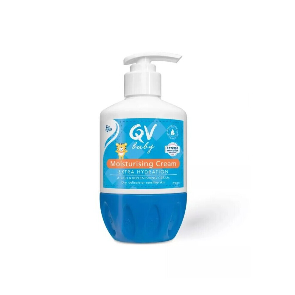 Ego Qv Baby Moisturizing Pump For Extra Hydration 250Gm Cream