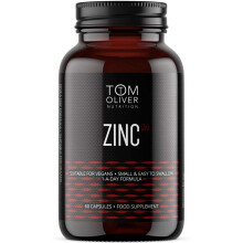 Tom Oliver Zinc Picolinate Capsules Immune & Skin Support - 60'S