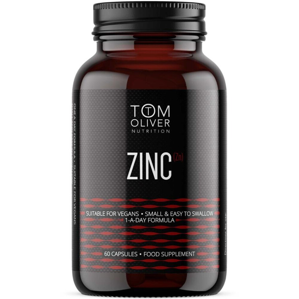 Tom Oliver Zinc Picolinate Capsules 60's