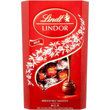 (Pack Of 1) Lindt Lindor Milk Chocolate Box 16 balls, 200g