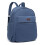 Miss Lulu (navy) Canvas Lightweight Casual School Backpack 2