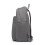 Miss Lulu (grey) Canvas Lightweight Casual School Backpack 3