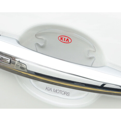 (KIA) 4Pcs Clear Car Door Handle Films Sticker Protector