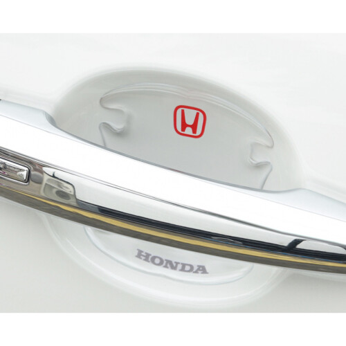 (HONDA) 4Pcs Clear Car Door Handle Films Sticker Protector