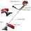 Petrol Backpack Brush Cutter Strimmer Grass Trimmer Garden 52cc 2 Stroke Kit 7