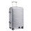 (grey, 20-inch) 20/24/28 inch Multi Texture Hard Shell PP Suitcase Classic Collection With TSA Lock 2