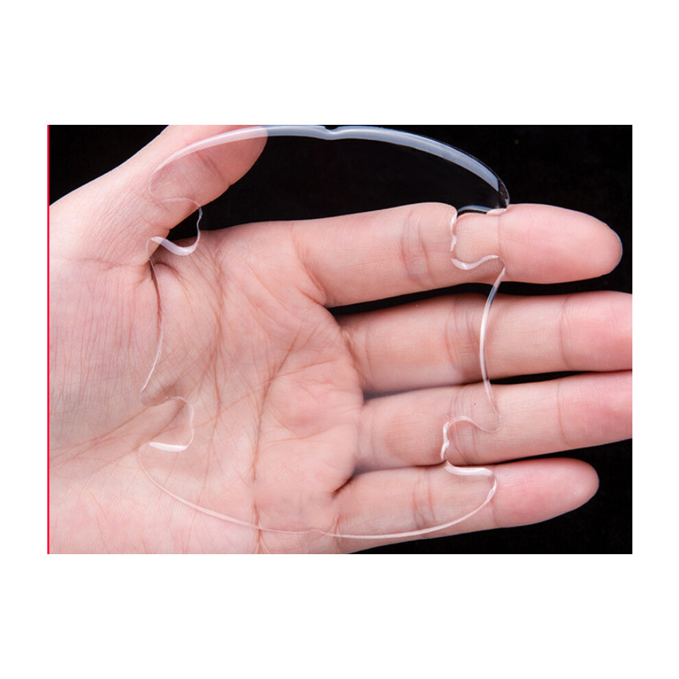 (Clear) 4Pcs Clear Car Door Handle Films Sticker Protector