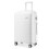 (white, 24-inch) 20/24/28 inch Multi Texture Hard Shell PP Suitcase Classic Collection With TSA Lock 3