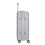 (grey, 20-inch) 20/24/28 inch Multi Texture Hard Shell PP Suitcase Classic Collection With TSA Lock 4