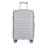(grey, 24-inch) 20/24/28 inch Multi Texture Hard Shell PP Suitcase Classic Collection With TSA Lock 1