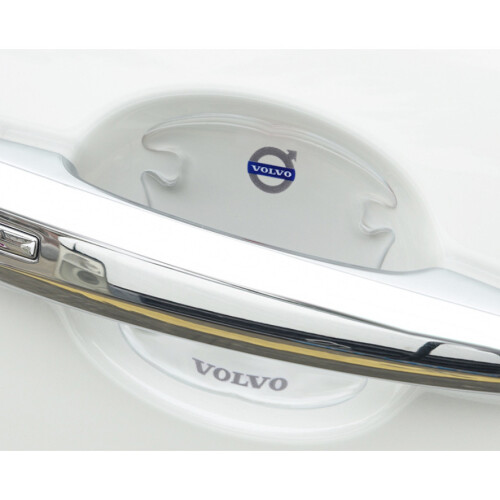 (VOLVO) 4Pcs Clear Car Door Handle Films Sticker Protector