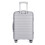 (grey, 24-inch) 20/24/28 inch Multi Texture Hard Shell PP Suitcase Classic Collection With TSA Lock 6