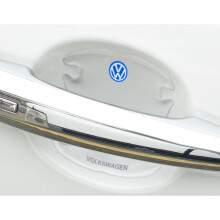 (VOLKSWAGEN) 4Pcs Clear Car Door Handle Films Sticker Protector