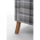 (Grey) Wingback Fireside Armchair Tartan Fabric 4
