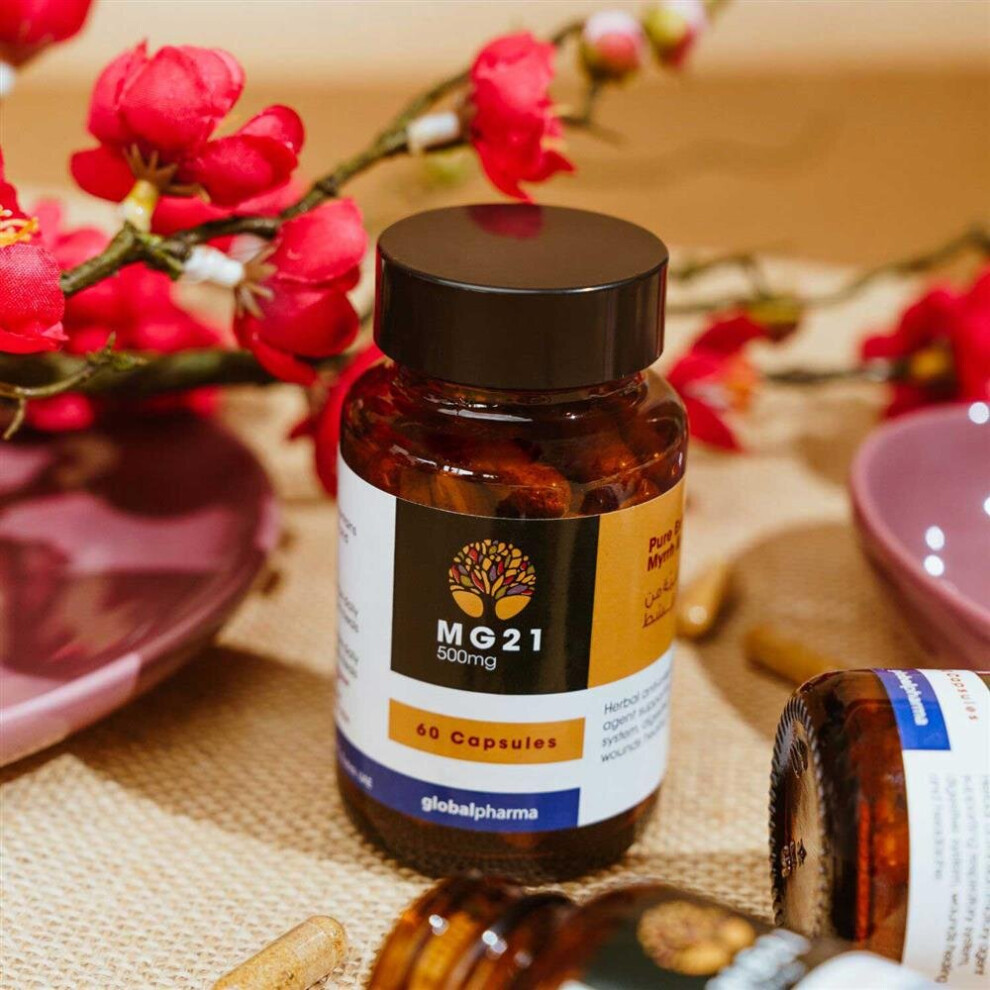 MG21 500 mg Myrrh + Costus Capsules 60's