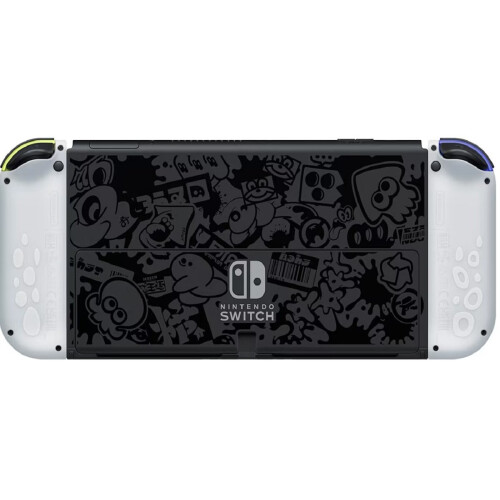 Nintendo Nintendo Switch OLED 64GB Splatoon 3 Edition – 7-inch OLED, Enhanced Audio, Built-in LAN, Joy-Con Controllers 2