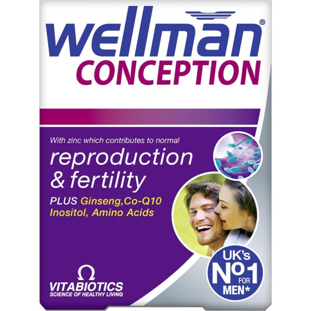 Vitabiotics Wellman Conception Tablets 30's