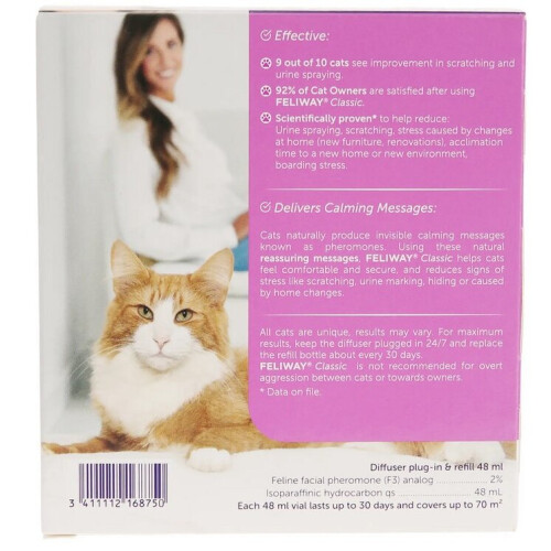 Feliway Feliway Classic Best Cat Diffuser + Refill (48 ml) 1