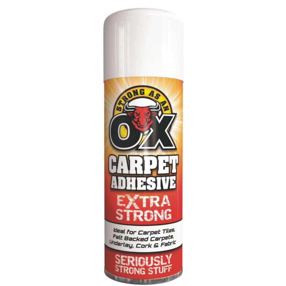 500ml MultiPurpose Spray Adhesive Glue, Paper Craft Carpet Fabric Foam