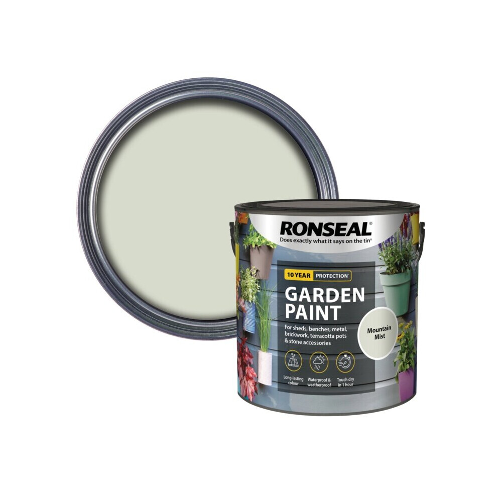 Ronseal Garden Paint 2.5L Mountain Mist