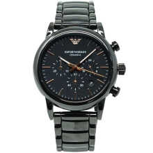 Emporio Armani AR1509 Luigi Ceramic Chronograph Black Men's Watch