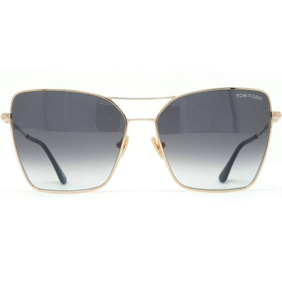 Tom Ford Sye FT0738 28B Rose Gold Sunglasses