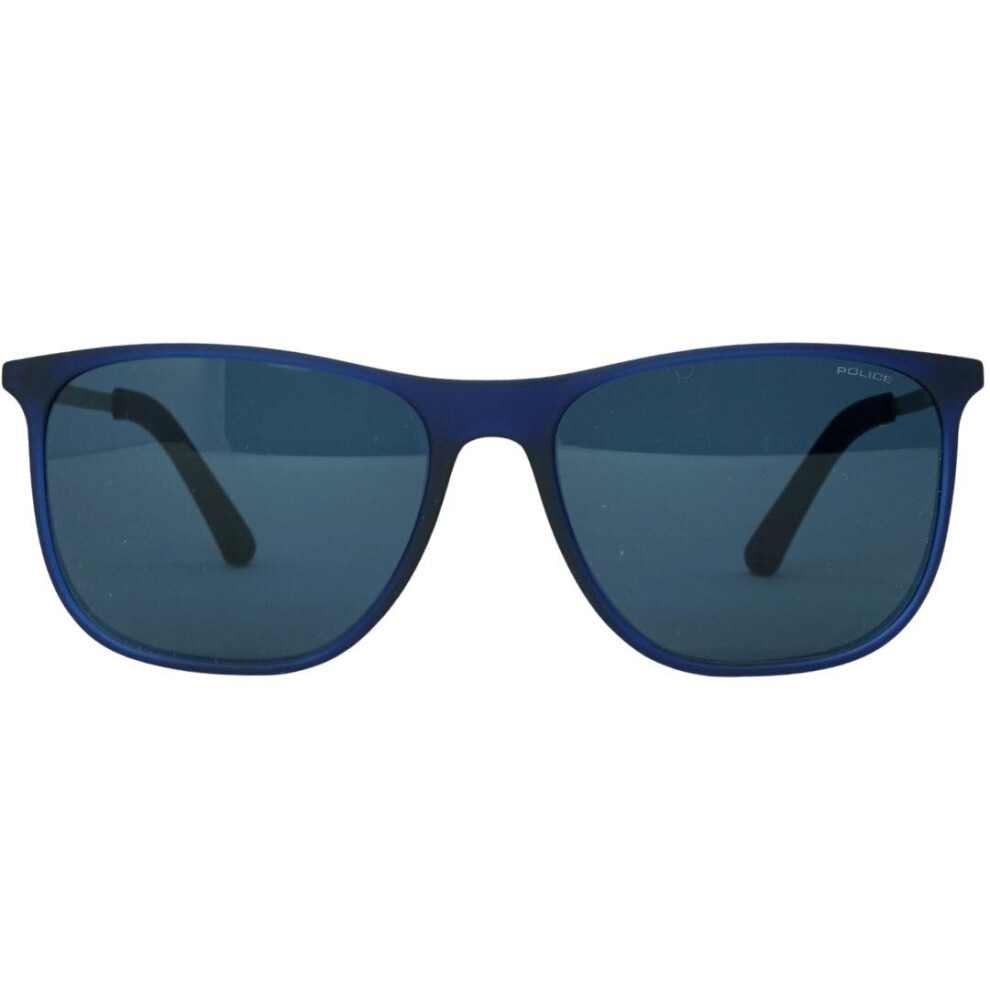Police SPL567 092E Silver Sunglasses