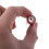 (Red) 2 X Universal Alloy Magnetic Ring 7