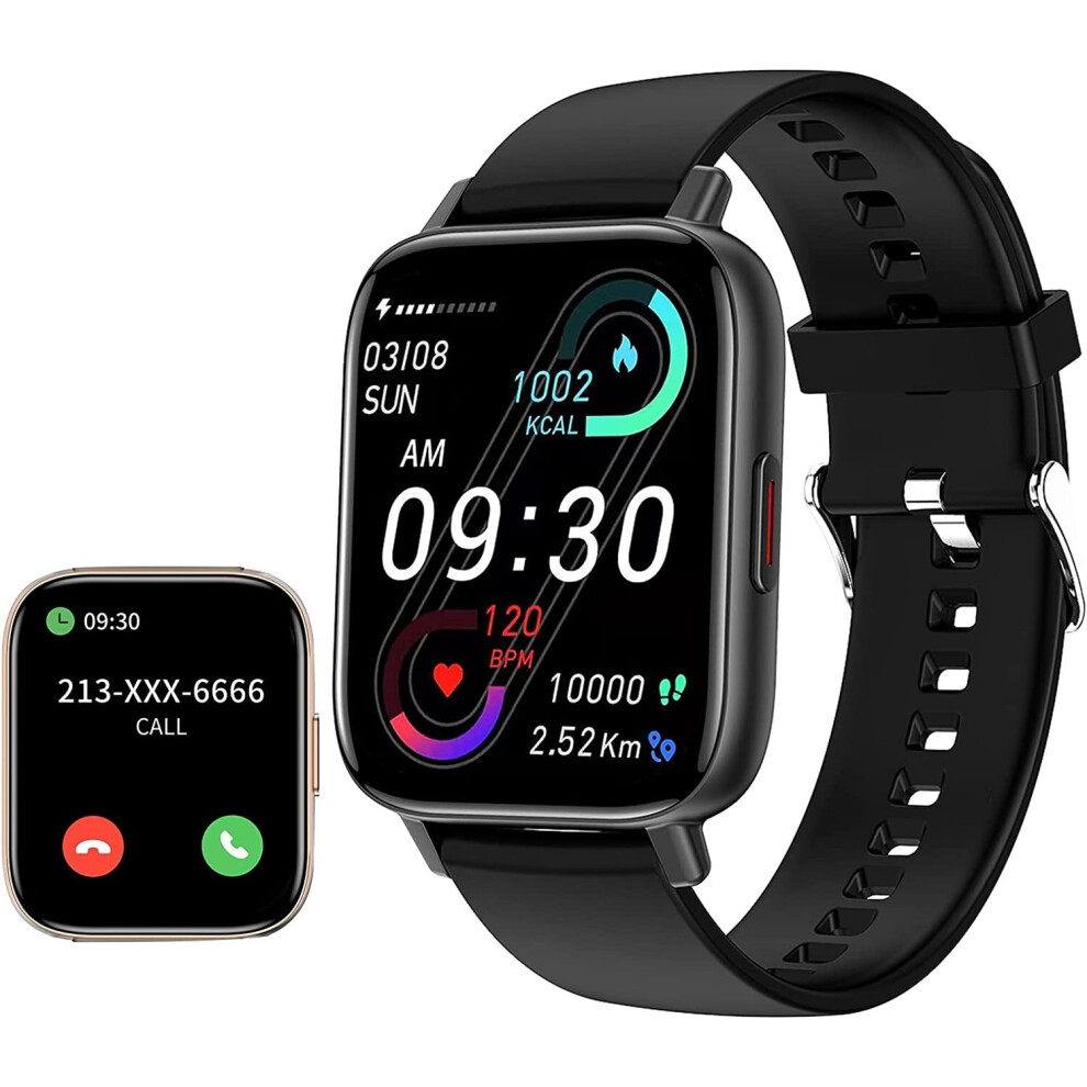 Smart Watch, 1.69'' Touch Screen Fitness Watch For Men Women, Answer/Make Call Smartwatch For Android And Ios Phones, Fitness Tracker Ip67 708858924843