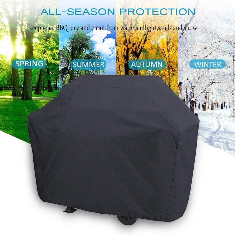 (190x71x117cm) BBQ Covers Heavy Duty Waterproof Barbecue Grill Protector Outdoor Cover