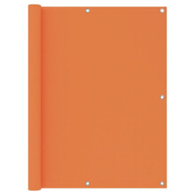 vidaXL Balkon-Sichtschutz Orange 120x500 cm Oxford-Gewebe