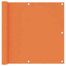 vidaXL Balkon-Sichtschutz Orange 90x500 cm Oxford-Gewebe