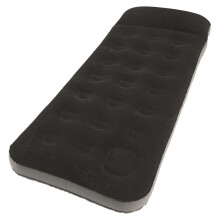 Outwell Air Mattress Airbed Classic Single with Pillow and Pump Black and Grey