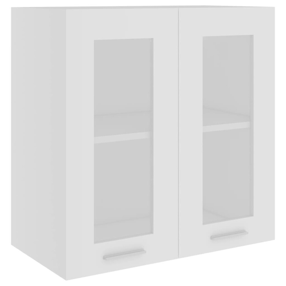 Vidaxl White Kitchen Cabinet Engineered Wood Kitchen Storage Shelf Organiser